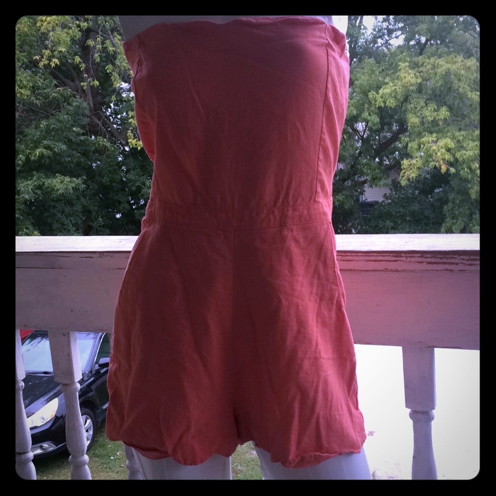 Coral Romper